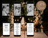 Modern Wedding Video Invite