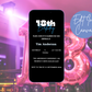 18th Birthday Invitation Simple Design Print & Mobile