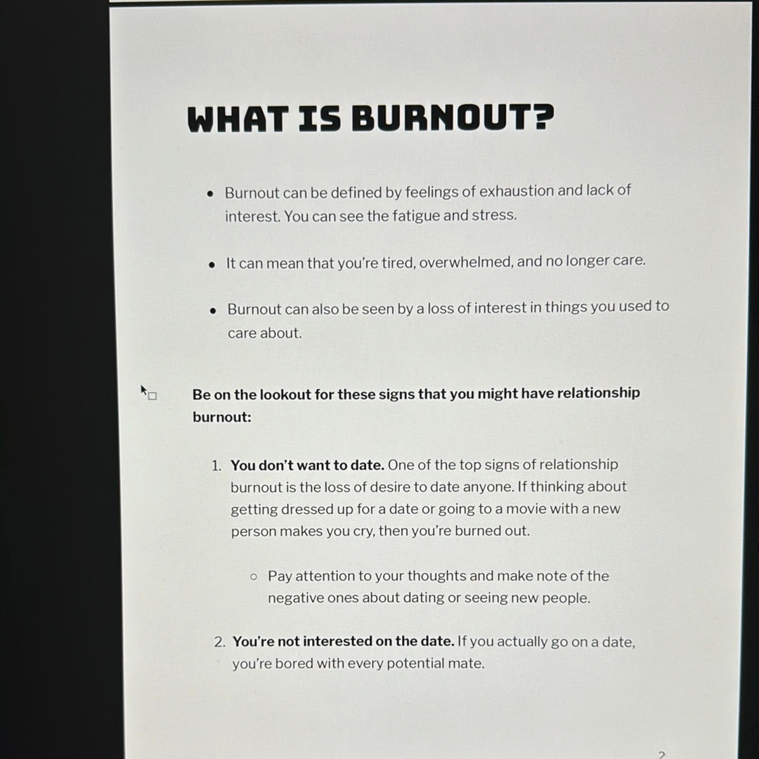 Top Signs You Have Relationship Burnout