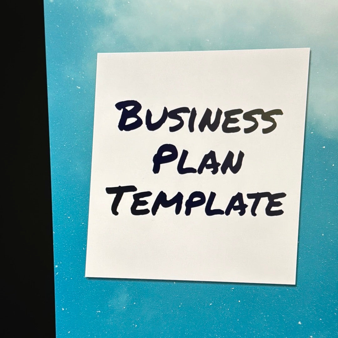 Business Plan Template