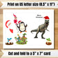 Dinosaur Christmas Card