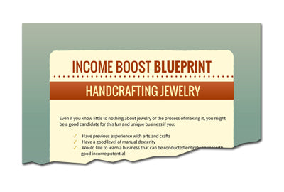 Income Boost Blueprint Handcrafting Jewelry