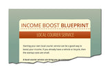 Income Boost Blueprint Local Courier Service