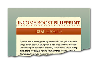 Income Boost Blueprint Local Tour Guide