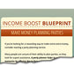 Income Boost Blueprint Make Money Planning Parties