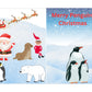 Penguin Christmas Card