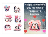 Penguin Valentine's Day