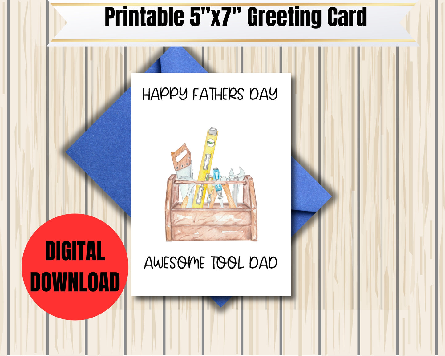 Fathers Day Tool Card