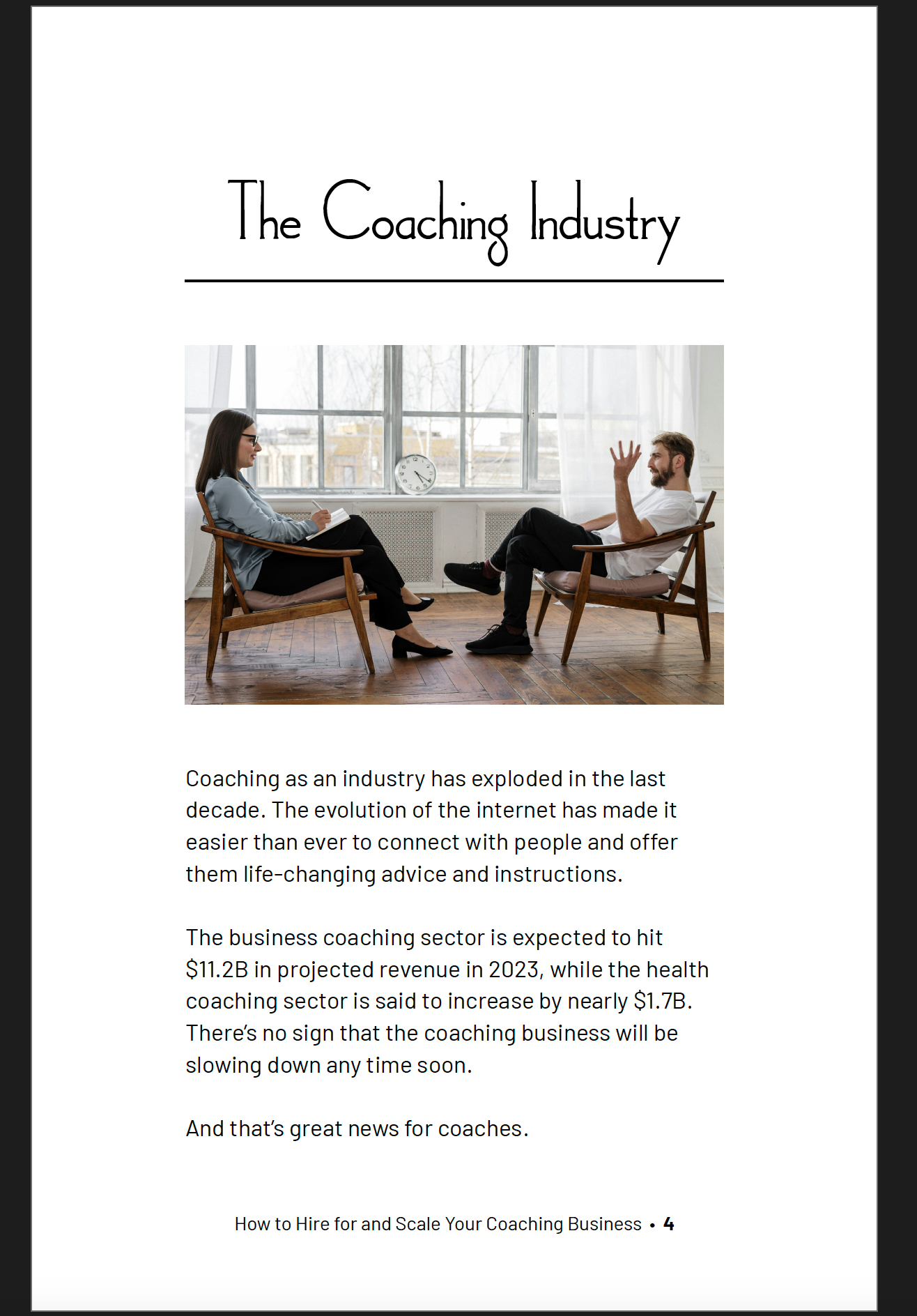 How To Hire For and Scale Your Coaching Business Ebook