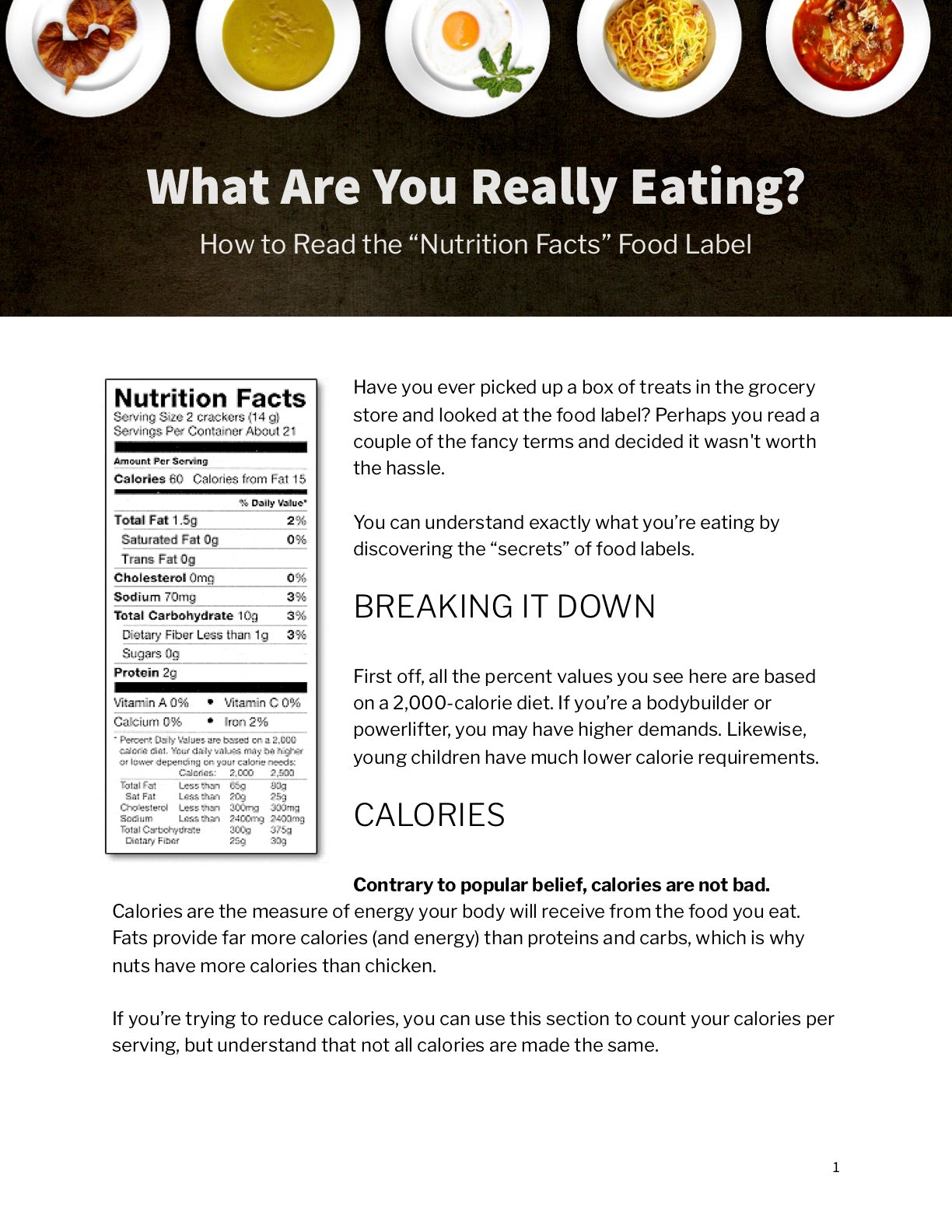 What Are You Really Eating? How To Read the "Nutrition Facts" Food Label